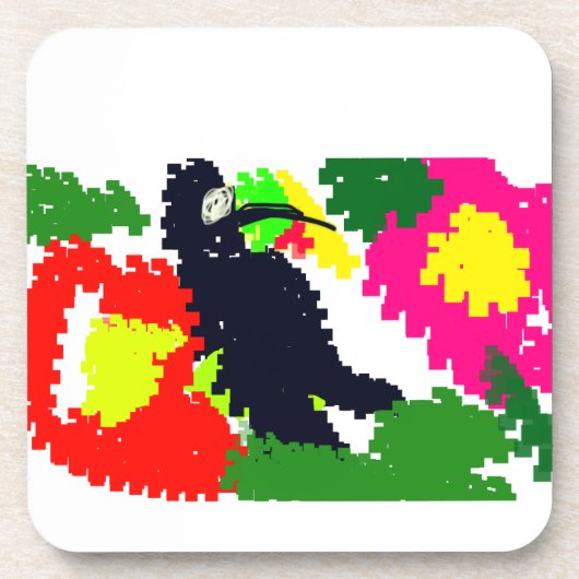 Toucan Summer Bier Onderzetter (Voorkant)