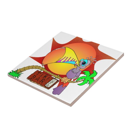 Toucan Sun Tegeltje (Zijkant)