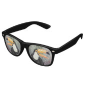 Toucan Sunglazen Retro Zonnebril (Gekanteld)