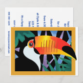 Toucan Tango Kaart (Voorkant / Achterkant)