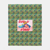 Toucan Tango, Rainforest Rhapsody baby afbeelding Fleece Deken (Voorkant)