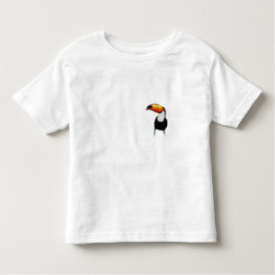 Toucan Toddler Fine Jersey T-Shirt, White Kinder Shirts