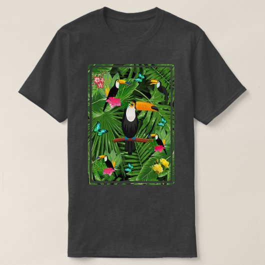 Toucan tropic t-shirt (Design voorkant)