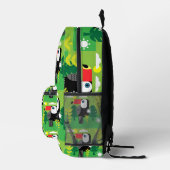 Toucan Tropical Bird Bedrukte Rugzak (Rechts)