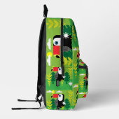 Toucan Tropical Bird Bedrukte Rugzak (Links)
