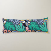 Toucan Tropical Bird Body Pillow Lichaamskussen (Achterkant)
