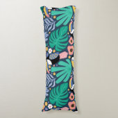 Toucan Tropical Bird Body Pillow Lichaamskussen (Voorkant Verticaal)