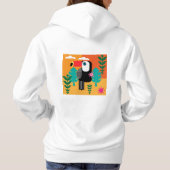 Toucan Tropical Bird Hoodie (Achterkant)