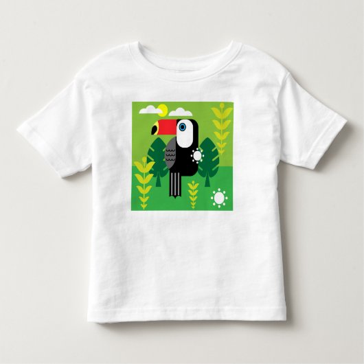 Toucan Tropical Bird Kinder Shirts (Voorkant)