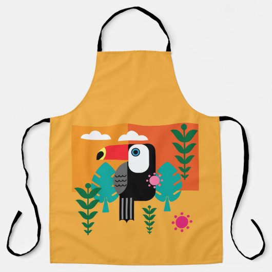 Toucan Tropical Bird Schort (Voorkant)