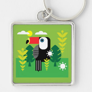 Toucan Tropical Bird Sleutelhanger