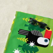 Toucan Tropical Bird Strandlaken (In situ)