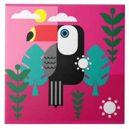 Toucan Tropical Bird Tegeltje