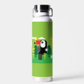 Toucan Tropical Bird Waterfles (Achterkant)