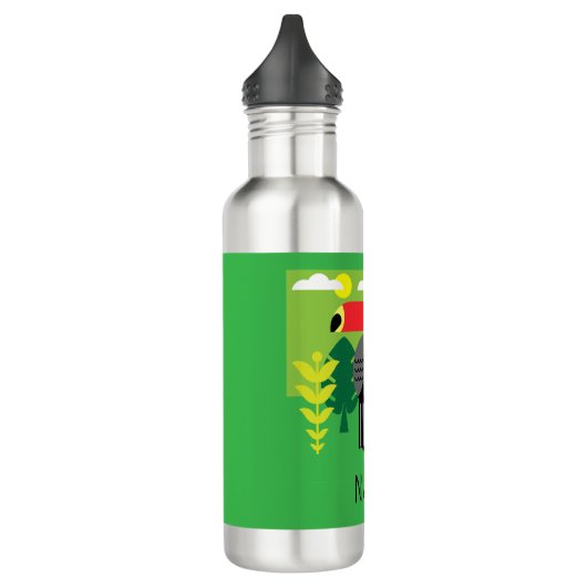 Toucan Tropical Bird Waterfles (Links)