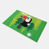 Toucan Tropical Birds Deurmat (Schuin)