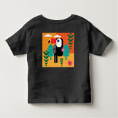 Toucan Tropical Birds Kinder Shirts (Achterkant)