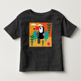 Toucan Tropical Birds Kinder Shirts