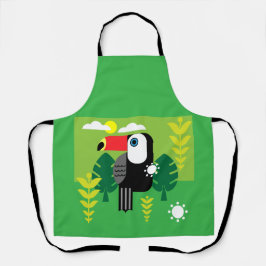 Toucan Tropical Birds Schort