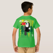 Toucan Tropical Birds T-shirt (Achterkant volledig)