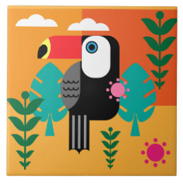 Toucan Tropical Birds Tegeltje