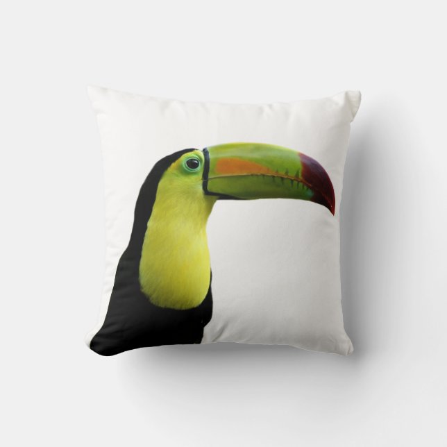 Toucan tropical exotic photoanimal kussen (Voorkant)