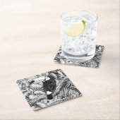 Toucan tropical garden kartonnen onderzetters (Insitu)