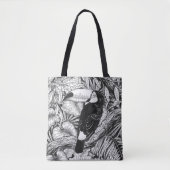 Toucan tropical garden tote bag (Voorkant)