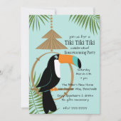 Toucan Tropical Invitation Kaart (Voorkant)