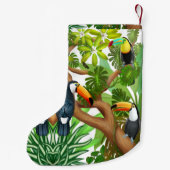 Toucan Tropical kerststopking Kleine Kerstsok (Achterkant)