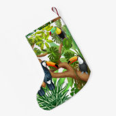 Toucan Tropical kerststopking Kleine Kerstsok (Achterkant (Hangend))
