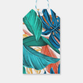 Toucan Tropical Rainforest Summers Vrijgezellenfee Cadeaulabel (Achterkant)