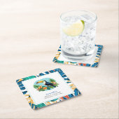 Toucan Tropical Rainforest Summers Vrijgezellenfee Kartonnen Onderzetters (Insitu)