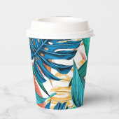 Toucan Tropical Rainforest Summers Vrijgezellenfee Papieren Bekers (Achterkant)