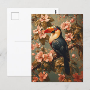 Toucan Tropical  stijl schilderij Briefkaart