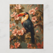 Toucan Tropical stijl schilderij Briefkaart (Voorkant)