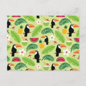 Toucan Tropical Summer Briefkaart (Voorkant)