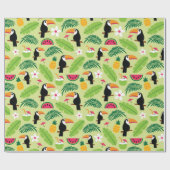 Toucan Tropical Summer Cadeaupapier (Vlak)