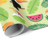 Toucan Tropical Summer Cadeaupapier (Rol Hoek)