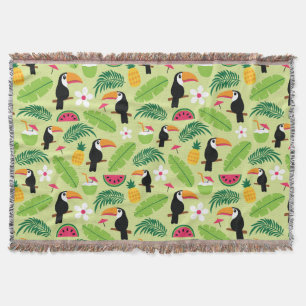 Toucan Tropical Summer Deken