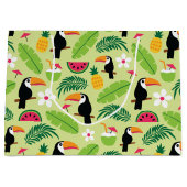 Toucan Tropical Summer Groot Cadeauzakje (Voorkant)