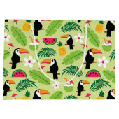 Toucan Tropical Summer Groot Cadeauzakje (Achterkant)