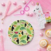 Toucan Tropical Summer Papieren Bordje (Feest)