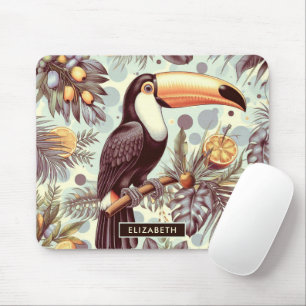 Toucan tropisch patroon Muismat