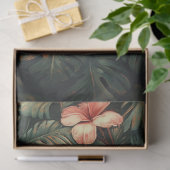 Toucan Tropische Roze Bloemen Schilderij Decoupage Tissuepapier (Geschenk)