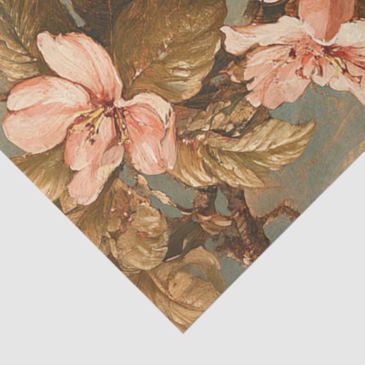 Toucan Tropische  Stijl Schilderij Decoupage Tissuepapier (Detail)