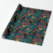 Toucan tuin 2 wrapping paper cadeaupapier (Uitgerold)