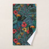 Toucan tuin bad handdoek (Handdoek)