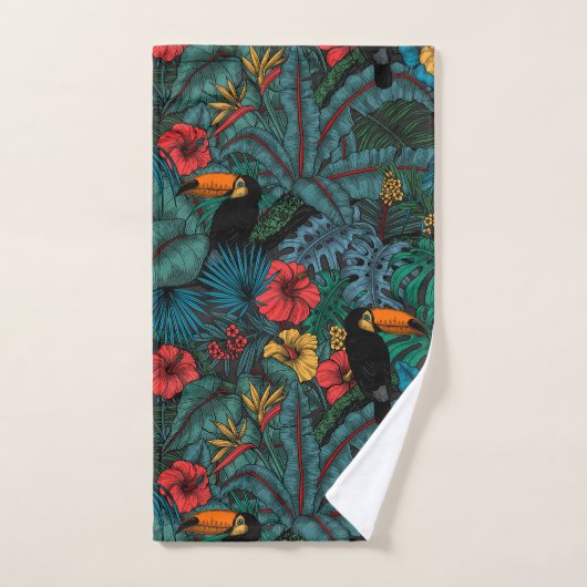 Toucan tuin bad handdoek (Handdoek)