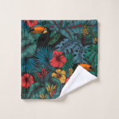 Toucan tuin bad handdoek (Wasdoekje)